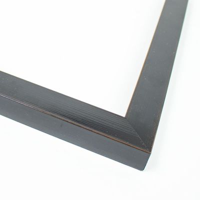 11x11 Frame Black Solid Wood Picture Frame Width 1.25 Inches | Interior Frame Depth 0.75 Inches | Anders Contemporary Photo Frame Complete with UV Acrylic, Foam Board Backing & Hanging Hardware
