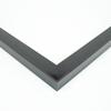 13x17 Frame Black Solid Wood Picture Frame Width 1.25 Inches | Interior Frame Depth 0.75 Inches | Anders Contemporary Photo Frame Complete with UV Acrylic, Foam Board Backing & Hanging Hardware view 2