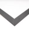 10x18 Frame Black Solid Wood Picture Frame Width 1.5 Inches | Interior Frame Depth 0.5 Inches | Hurst Contemporary Photo Frame Complete with UV Acrylic, Foam Board Backing & Hanging Hardware view 2