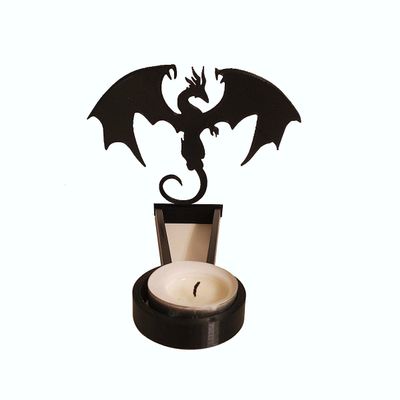 Halloween Candlestick,Horror Atmosphere Projection Candles Stands,Ghost Candle Holder,Holiday Theme Decorative Ornaments for Homes/Hotel,Table Decor (J)