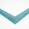 10x20 Frame Blue Solid Wood Picture Frame Width 1.0625 Inches | Interior Frame Depth 0.75 Inches | Calder Distressed Photo Frame Complete with UV Acrylic, Foam Board Backing & Hanging Hardware view 2