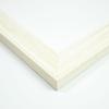 11x15 Frame White Solid Wood Picture Frame Width 1.5 Inches | Interior Frame Depth 0.5 Inches | Whitcomb Rustic Photo Frame Complete with UV Acrylic, Foam Board Backing & Hanging Hardware view 2