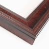 11x17 Frame Brown Solid Wood Picture Frame Width 2 Inches | Interior Frame Depth 0.5 Inches | Denton Traditional Photo Frame Complete with UV Acrylic, Foam Board Backing & Hanging Hardware view 1