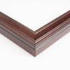 11x17 Frame Brown Solid Wood Picture Frame Width 2 Inches | Interior Frame Depth 0.5 Inches | Denton Traditional Photo Frame Complete with UV Acrylic, Foam Board Backing & Hanging Hardware view 2