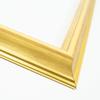 10x20 Frame Gold Solid Wood Picture Frame Width 1.375 Inches | Interior Frame Depth 0.75 Inches | Uri Traditional Photo Frame Complete with UV Acrylic, Foam Board Backing & Hanging Hardware view 1