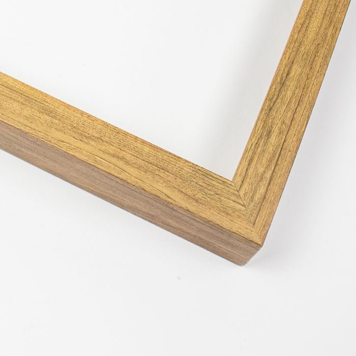 10x16 Frame Wood Tones Solid Wood Shadow Box Width 0.75 Inches | Interior Frame Depth 1 Inches | Egor Contemporary Photo Frame Complete with UV Acrylic, Foam Board Backing & Hanging Hardware
