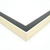 11x8 Frame Black & Wood Tones Solid Wood Shadow Box Width 0.875 Inches | Interior Depth 1 Inches | Adelio Contemporary Photo Frame Complete with UV Acrylic, Foam Board Backing & Hanging Hardware view 2