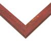 10x14 Frame Red Solid Wood Picture Frame Width 1.125 Inches | Interior Depth 0.5 Inches | Lobster Bohemian Photo Frame Complete with UV Acrylic, Foam Board Backing & Hanging Hardware view 1