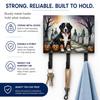 Caroline's Treasures Bernese Mountain Dog Dogs Ceramic Triple Wall Hook view 4
