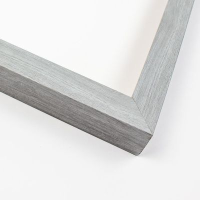 10x28 Frame Grey Solid Wood Shadow Box Width 0.75 Inches | Interior Frame Depth 1 Inches | Josefin Contemporary Photo Frame Complete with UV Acrylic, Foam Board Backing & Hanging Hardware