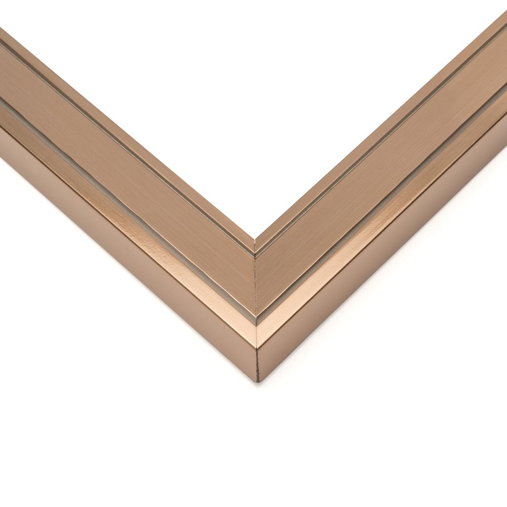 13x19 Frame Brown Solid Wood Picture Frame Width 1.25 Inches | Interior Depth 0.75 Inches | Fremont Bronze Contemporary Photo Frame Complete with UV Acrylic, Foam Board Backing & Hanging Hardware