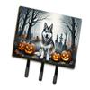 Caroline's Treasures Dogs Spooky Halloween Leash or Key Holder, Triple Hook, Alaskan Malamute 2007 view 1