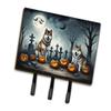 Caroline's Treasures Dogs Spooky Halloween Leash or Key Holder, Triple Hook, Akita 2005 view 1