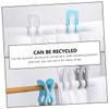 SOESFOUFU 6pcs Quilt Pins Windproof Clip Plastic Clothespins Laundry Clips for Quilt Hangers view 2