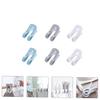 SOESFOUFU 6pcs Quilt Pins Windproof Clip Plastic Clothespins Laundry Clips for Quilt Hangers view 4