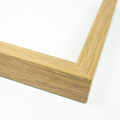 10x8 Frame Wood Tones Solid Wood Shadow Box Width 0.75 Inches | Interior Frame Depth 1 Inches | Trilby Contemporary Photo Frame Complete with UV Acrylic, Foam Board Backing & Hanging Hardware