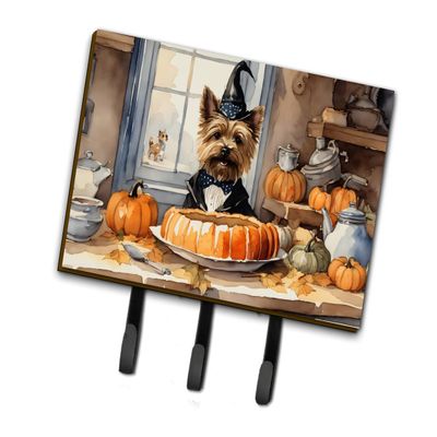 Caroline's Treasures Fall Kitchen Pumpkin Pie Leash or Key Holder, Triple Hook, Cairn Terrier 1758