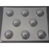 3D Golf Ball Sports Party Chocolate Candy Lollipop Mold view 1