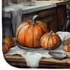 Caroline's Treasures DAC1808DDM Schnauzer Fall Kitchen Pumpkins Dish Drying Mat Absorbent Dish Drying Mat Pad for Kitchen Counter Dish Drainer Mat for Countertop, 14 x 21", Multicolor view 4