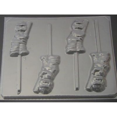 Baseball Player Slugger Sports Team Party Chocolate Candy Lollipop Mold