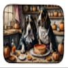 Caroline's Treasures DAC1731DDM Basset Hound Fall Kitchen Pumpkins Dish Drying Mat Absorbent Dish Drying Mat Pad for Kitchen Counter Dish Drainer Mat for Countertop, 14 x 21", Multicolor view 1