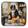 Caroline's Treasures DAC1807DDM Saint Bernard Fall Kitchen Pumpkins Dish Drying Mat Absorbent Dish Drying Mat Pad for Kitchen Counter Dish Drainer Mat for Countertop, 14 x 21", Multicolor view 1