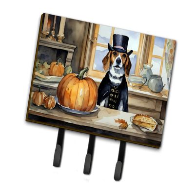 Caroline's Treasures Fall Kitchen Pumpkin Pie Leash or Key Holder, Triple Hook, Beagle 1732
