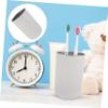 Zerodeko Daily Use Multi-Functional Toothbrush Storage Cup Stainless Steel Rinse Cup for Boys and Girls Travel-Friendly Design Space-Saving Stackable Bathroom Essential view 3