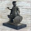 Greek Epic Hero Odysseus Genuine Bronze Statue Odyssey Lost Wax Method Artwork Handmade by Think Bronze view 1