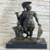 Greek Epic Hero Odysseus Genuine Bronze Statue Odyssey Lost Wax Method Artwork Handmade by Think Bronze view 3