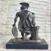 Greek Epic Hero Odysseus Genuine Bronze Statue Odyssey Lost Wax Method Artwork Handmade by Think Bronze view 4