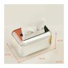 Tissue Box Holder Luxury Gold Tissue Boxes Storage Napkin Holder Kitchen Tissue Box Paper Case Organizer Ornament Desktop Tissue Holder Facial Paper Holder (Color : Gold) view 2
