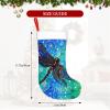 TREJUKY Christmas Stockings Butterflies and Dragonflies 18'' Xmas Stockings with White Super Soft Plush Cuff Family Pack Stockings Decorations for Xmas Holiday Family Party Season Decor view 4