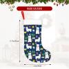 TREJUKY Christmas Stockings Westie Dogs Beach Summer Tropical 18'' Xmas Stockings with White Super Soft Plush Cuff Family Pack Stockings Decorations for Xmas Holiday Family Party Season Decor view 4