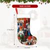 TREJUKY Christmas Stockings Nutcracker 18'' Xmas Stockings with White Super Soft Plush Cuff Family Pack Stockings Decorations for Xmas Holiday Family Party Season Decor view 4