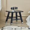 BYBEST Multipurpose Stool Acrylic Low Stools Creative Transparent Small Chairs Stool Household Shoe Changing Stool Sitting Stool for Bedroom Room Creative Stool view 2