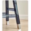 BYBEST Multipurpose Stool Acrylic Low Stools Creative Transparent Small Chairs Stool Household Shoe Changing Stool Sitting Stool for Bedroom Room Creative Stool view 4