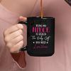 Being My Niece Is Really The Only Gift You Need Mug, Personalized Mugs Gift For Aunts, Niece Coffee Mug, Custom Auntie Ceramic Mug With Name, Aunt Cups, Aunt Present, Black Pottery Mug 11oz 15oz view 3
