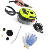 Ailgely Steam Cleaner, 2500W Portable Steam Cleaner, High Temperature Pressurized Steam Cleaner Carpet Cleaner Machine for Deep Cleaning Floors, Car, Upholstered Furniture, Bathroom, Windows and More (Yellow) view 2