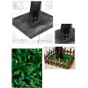 ESRADA Artificial Ficus Trees Silk Fake Ficus Tree with Plastic Nursery Pot Artificial Plants Faux Ficus Tree for Office Home Farmhouse Indoor Outdoor Decor 1.2x1m/3.9x3.2ft view 2