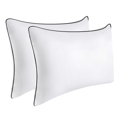 Opposy Bed Pillows for Sleeping 2Pack Medium Firm, King Size Set of 2, Cooling Pillows Hotel Quality with Premium Soft Down Alternative Fill for Back, Stomach or Side SleepersPack of 2