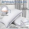 Opposy Bed Pillows for Sleeping 2Pack Medium Firm, King Size Set of 2, Cooling Pillows Hotel Quality with Premium Soft Down Alternative Fill for Back, Stomach or Side SleepersPack of 2 view 2