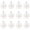 12 Pcs Christmas Ball Ornaments for Tree Decorative Hanging Balls Shatterproof Plastic Christmas Tree Decorations for Xmas Party Home Office Holiday Decor, 2.34inch view 1