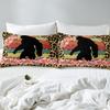 Manfei Gorilla Silhouette Bed Sheet Set Twin Size view 4