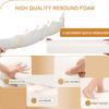 WAYRGN Bed Gap Filler,Headboard Gap Filler King,Mattress Extender,Mattress Gap Filler King Bed,Headboard Space Filler,Headboard Pillow High-Density Sponge with Removable Cover view 3