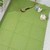10PCS Mosaic Bath Mat, Comfortable Suction Cup Floor Mats, Square Shower Mat, Anti Slip Plastic Bathtub Mat for Kitchen Bathroom,Spliced Comfortable Indoor Bath Mat for Bathrooms Kitchens (Green) view 4