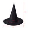 Refeng Black Oxford Cloth Pointed Hat Cosplay Props Harrys Potter Magical Hat Halloween Witch Hat Wizard Hat Adult Witch Hillbilly Hat Halloween Party Props(#1) view 2