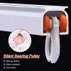 Flush Mount Straight Curtain Track, 8/10/12/13/15/16/18/20 ft Long Aluminum Ceiling Room Divider Curtain Rail Gliders, for Living Room/Bedroom/Shower, Rose Gold White ( Color : Rose Gold , Size : Leng view 4