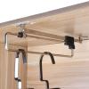25-50cm Coat Hanger Wardrobe Pull Out Clothes Hanger Trousers Pull Out Hanger Rail Telescopic Space Saving for Household Wardrobes, Kitchen Cabinets (Size : 50cm) view 1