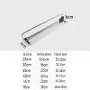 25-50cm Coat Hanger Wardrobe Pull Out Clothes Hanger Trousers Pull Out Hanger Rail Telescopic Space Saving for Household Wardrobes, Kitchen Cabinets (Size : 50cm) view 2